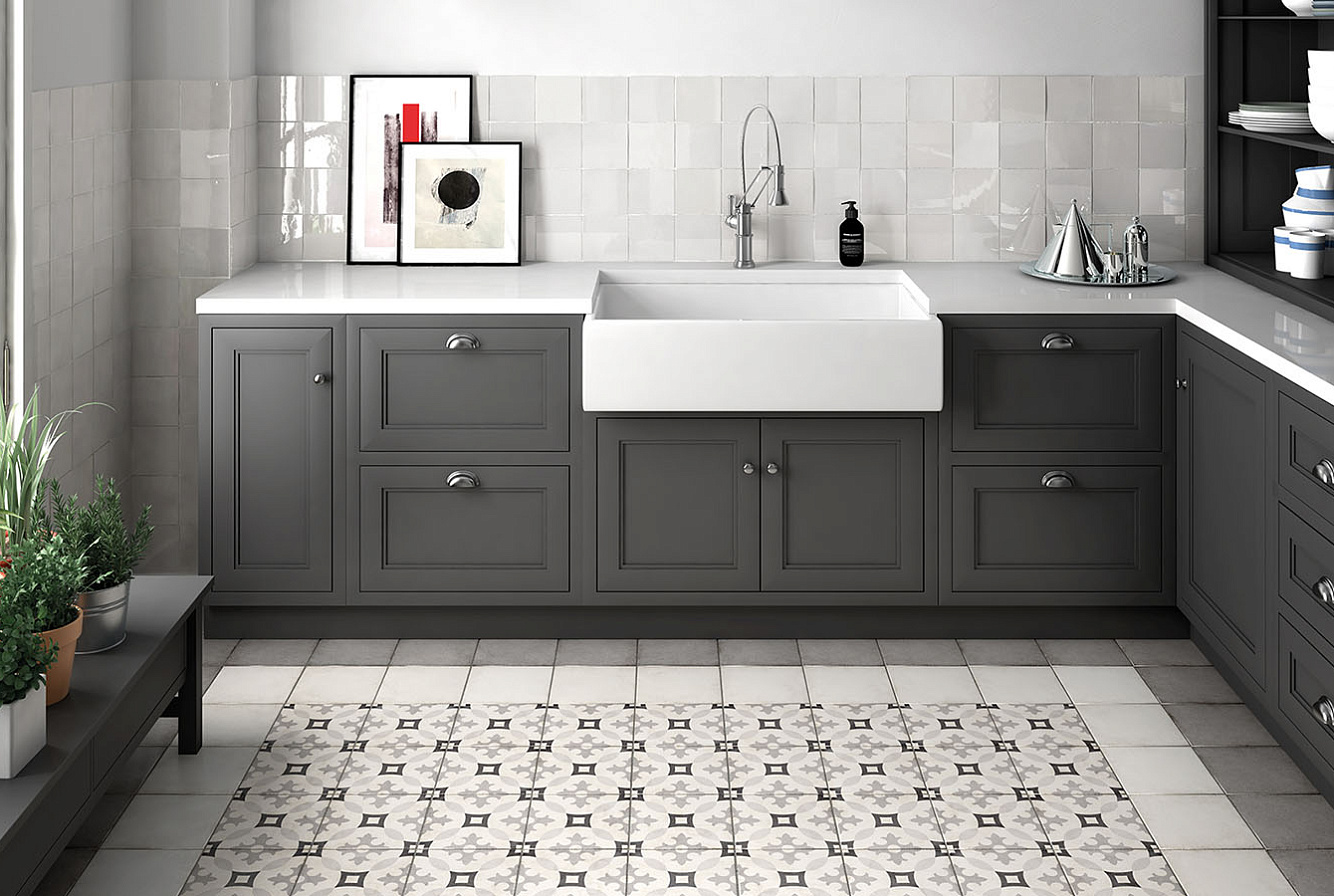 ART NOUVEAU BONE / GREY / KARLSPLATZ GREY